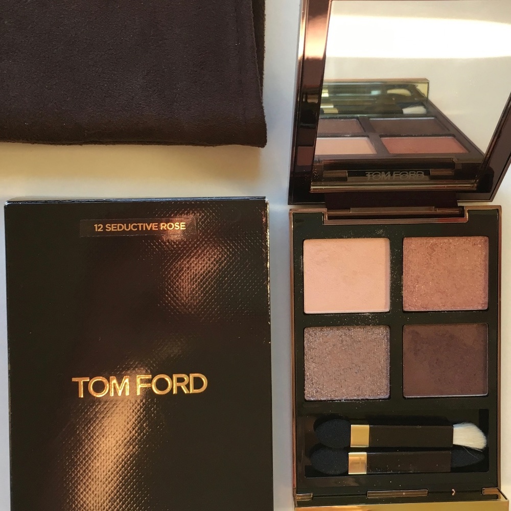 TOM FORD Eye Color Quad - 12 SEDUCTIVE ROSE